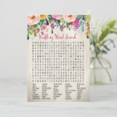 花嫁のフラワーシャワー ワードサーチゲーム (スタンド正面)