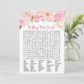 花嫁のフラワーシャワー ワードサーチゲーム (スタンド正面)