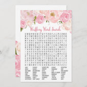 花嫁のフラワーシャワー ワードサーチゲーム (正面/裏面)