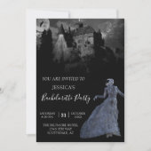 花嫁のフランケンシュタインバチェロレッテハロウィーン 招待状 (正面)