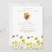 花嫁のフローラシャワー 招待状 (正面)