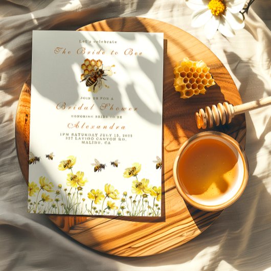 花嫁のフローラシャワー 招待状