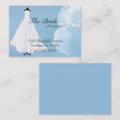 花嫁のブティック|のウェディングドレス|のイブニング・ドレス 名刺 (正面/裏面)