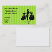 花嫁のブティック 名刺 (正面/裏面)