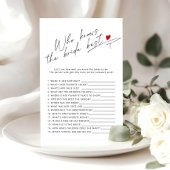 花嫁のブライダルゲームを知っ最高のている書道