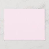 花嫁のブライダルシャワーゲーム 案内ポストカード (裏面)