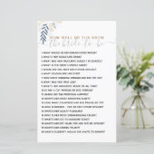 花嫁のブライダルシャワー (スタンド正面)