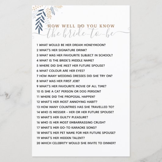 花嫁のブライダルシャワー (正面)