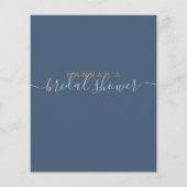 花嫁のブライダルシャワー (裏面)