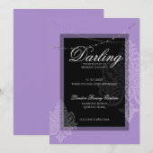 花嫁のブランチパーティー 招待状 (正面/裏面)