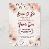 花嫁のブレッシング招待状 招待状 (正面/裏面)