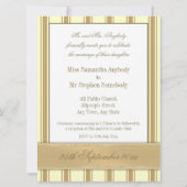 花嫁のブーケ（アイボリー） ウェディング - 拡大 招待状 (裏面)