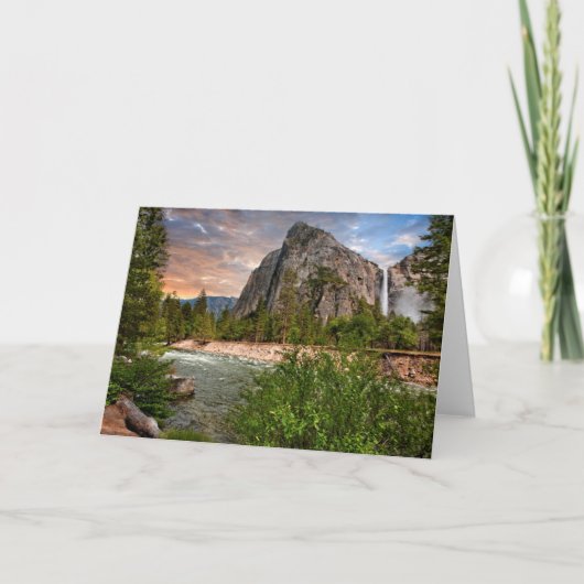 花嫁のベールの滝 カード (正面)