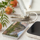 花嫁のベールの滝 キーホルダー (正面右)