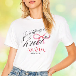 花嫁のボウコケッティ バチェロレッテ Tシャツ
