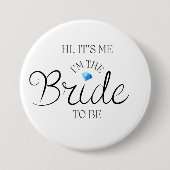 花嫁のボタン 缶バッジ (正面)