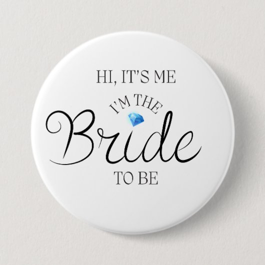 花嫁のボタン 缶バッジ (正面)