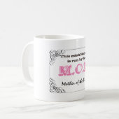 花嫁のマグの母 コーヒーマグカップ (正面左)