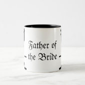 花嫁のマグの父親 ツートーンマグカップ (中央)