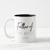 花嫁のマグの父 ツートーンマグカップ (左)