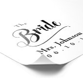 花嫁のミセス結婚ズ・デート フォトプリント            (角)