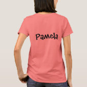 花嫁のメイド花嫁のメイド飲ー！ 1つ広報担当… Tシャツ (裏面)