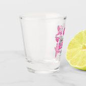 花嫁のラストライドバチェロレッテショットグラス ショットグラス (左)