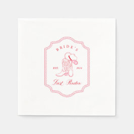 花嫁のラストロデオ スタンダードカクテルナプキン