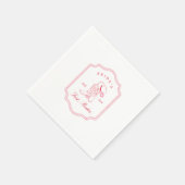 花嫁のラストロデオ スタンダードカクテルナプキン (角)