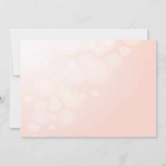 花嫁のランジェリーシャワー招待状 招待状 (裏面)