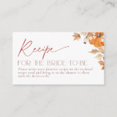 花嫁のレシピに恋をする|過去記事 エンクロージャーカード (正面)