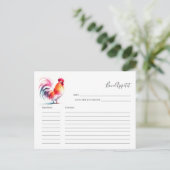 花嫁のレシピカードロスター シーズンポストカード (スタンド正面)