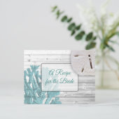 花嫁のレシピカード結婚のレシピ ポストカード (スタンド正面)