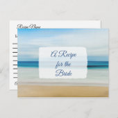 花嫁のレシピカード結婚のレシピ ポストカード (正面/裏面)
