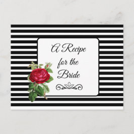 花嫁のレシピカード結婚のレシピ ポストカード