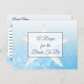 花嫁のレシピカード結婚のレシピ ポストカード (正面/裏面)