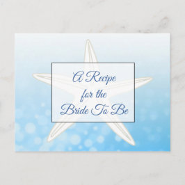 花嫁のレシピカード結婚のレシピ ポストカード