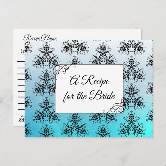 花嫁のレシピカード結婚のレシピ ポストカード (正面/裏面)