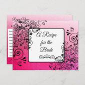花嫁のレシピカード結婚のレシピ ポストカード (正面/裏面)