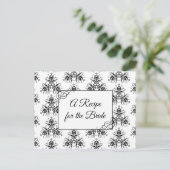 花嫁のレシピカード結婚のレシピ ポストカード (スタンド正面)
