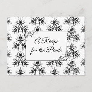 花嫁のレシピカード結婚のレシピ ポストカード
