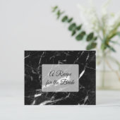 花嫁のレシピカード結婚のレシピ ポストカード (スタンド正面)