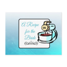 花嫁のレシピカード結婚のレシピ
