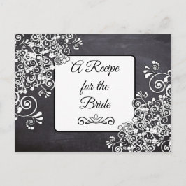 花嫁のレシピカード結婚のレシピ ポストカード