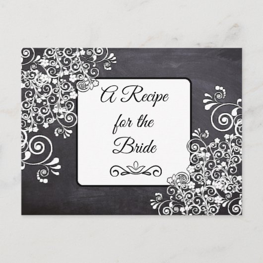 花嫁のレシピカード結婚のレシピ ポストカード (正面)