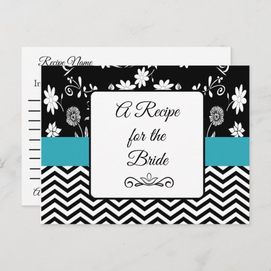 花嫁のレシピカード結婚のレシピ ポストカード (正面/裏面)