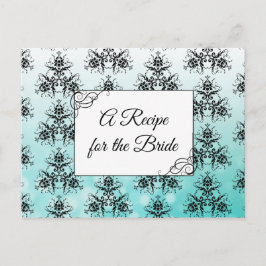 花嫁のレシピカード結婚のレシピ ポストカード