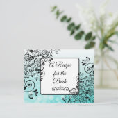 花嫁のレシピカード結婚のレシピ ポストカード (スタンド正面)