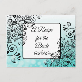 花嫁のレシピカード結婚のレシピ ポストカード