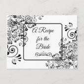 花嫁のレシピカード結婚のレシピ ポストカード (正面)
